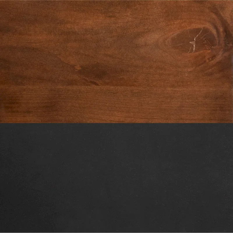 Tavolino Modern Farmhouse da 60 cm con Finitura Bicolore – Completamente Assemblato