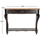 Tavolino d'appoggio in ferro dorato con piano a specchio – 15Lx15Px20A, stile contemporaneo