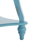 Tavolino d'appoggio in ferro dorato con piano a specchio – 15Lx15Px20A, stile contemporaneo