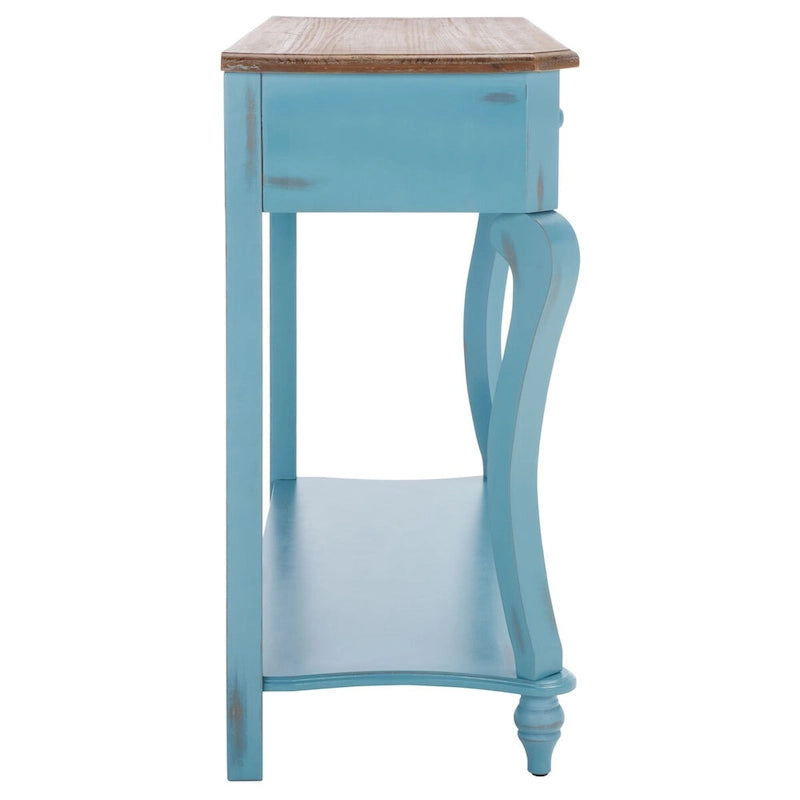 Tavolino d'appoggio in ferro dorato con piano a specchio – 15Lx15Px20A, stile contemporaneo