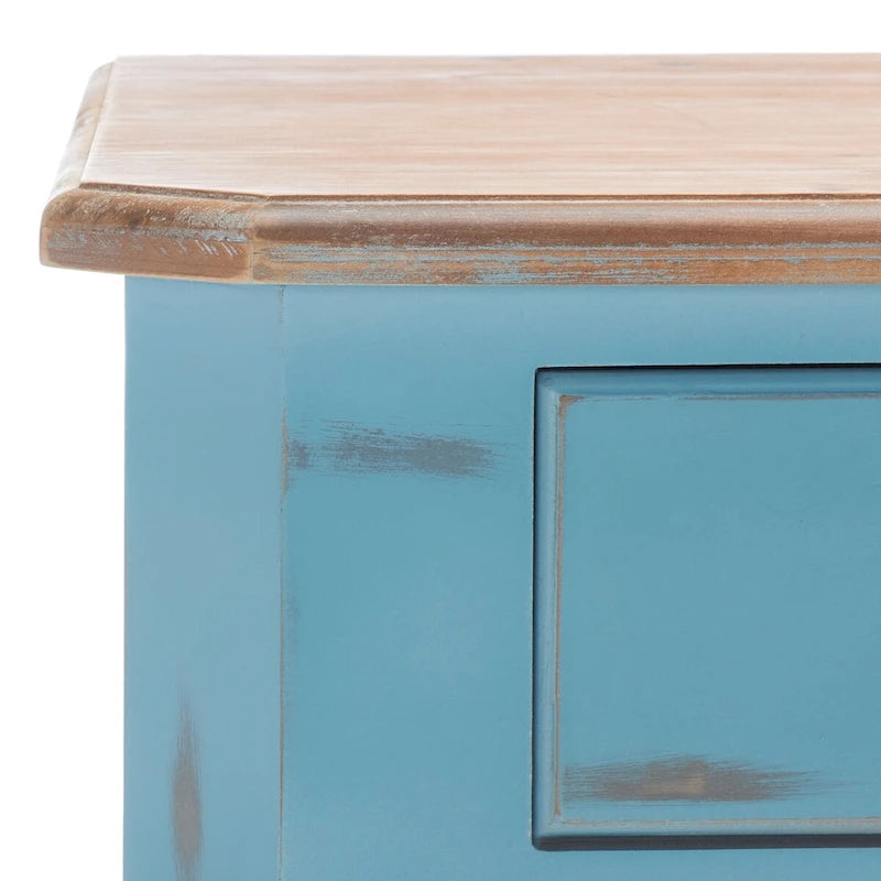 Tavolino d'appoggio in ferro dorato con piano a specchio – 15Lx15Px20A, stile contemporaneo