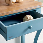Tavolino d'appoggio in ferro dorato con piano a specchio – 15Lx15Px20A, stile contemporaneo