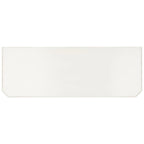 Tavolino d'appoggio in ferro dorato con piano a specchio – 15Lx15Px20A, stile contemporaneo