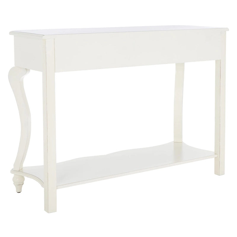 Tavolino d'appoggio in ferro dorato con piano a specchio – 15Lx15Px20A, stile contemporaneo