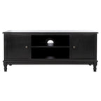 Mobile TV rustico con 2 ante e 2 ripiani aperti – 119 cm L x 40 cm P x 50 cm H