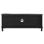 Mobile TV rustico con 2 ante e 2 ripiani aperti – 119 cm L x 40 cm P x 50 cm H
