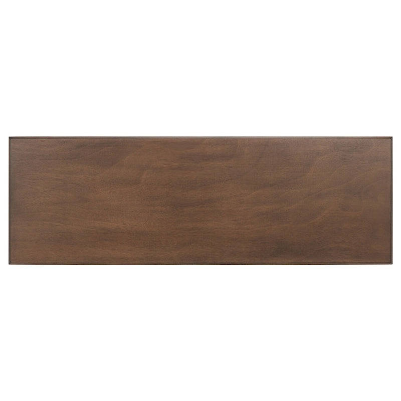 Mobile TV rustico con 2 ante e 2 ripiani aperti – 119 cm L x 40 cm P x 50 cm H