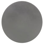 Tavolino d'appoggio in cemento per interni ed esterni – 30x30x43 cm, design moderno curvo