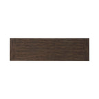 Cassettiera Saddle Brown a 8 cassetti con rivestimento in cedro, cassetti superiori foderati in feltro e ferramenta anticata