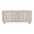 Madia credenza a 4 ante in legno di pino riciclato – Stile rustico Bast
