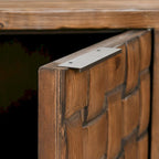 Madia credenza a 4 ante in legno di pino riciclato – Stile rustico Bast