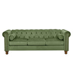 Divano grande, Divano in velluto Divano a tre posti Divano chesterfield capitonné