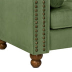 Divano grande, Divano in velluto Divano a tre posti Divano chesterfield capitonné