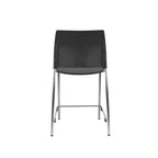 Sgabello da bar per altezza bancone in plastica della collezione Jody, confezione da 4, di Hampden Furnishings