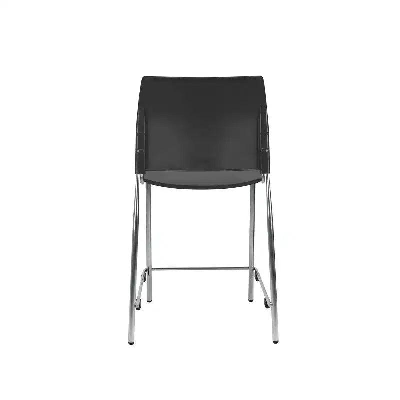 Sgabello da bar per altezza bancone in plastica della collezione Jody, confezione da 4, di Hampden Furnishings