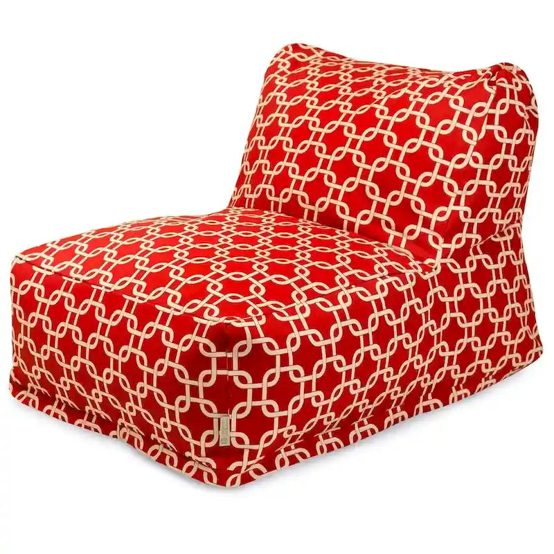 Poltrona sacco da interni con cerniera – 91,44 L x 68,58 P x 60,96 A cm