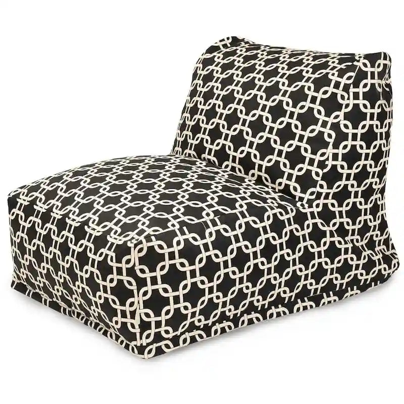 Poltrona sacco da interni con cerniera – 91,44 L x 68,58 P x 60,96 A cm