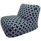 Poltrona sacco da interni con cerniera – 91,44 L x 68,58 P x 60,96 A cm