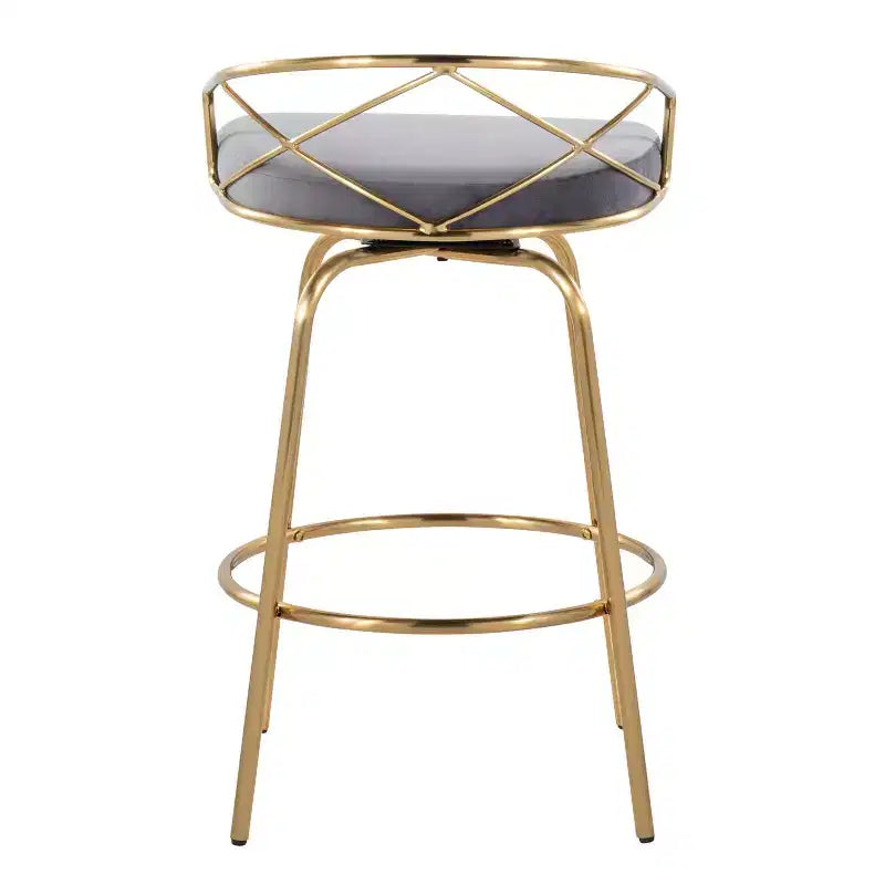 Set di 2 sgabelli da bancone Charlotte