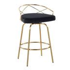 Set di 2 sgabelli da bancone Charlotte