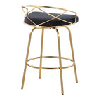 Set di 2 sgabelli da bancone Charlotte