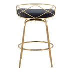 Set di 2 sgabelli da bancone Charlotte