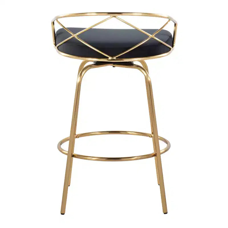 Set di 2 sgabelli da bancone Charlotte