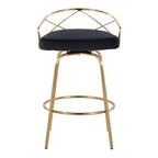 Set di 2 sgabelli da bancone Charlotte