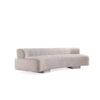 Manhattan Comfort Divano a 3 Posti (112") e 2 Poltrone Accent Chenille Verandah