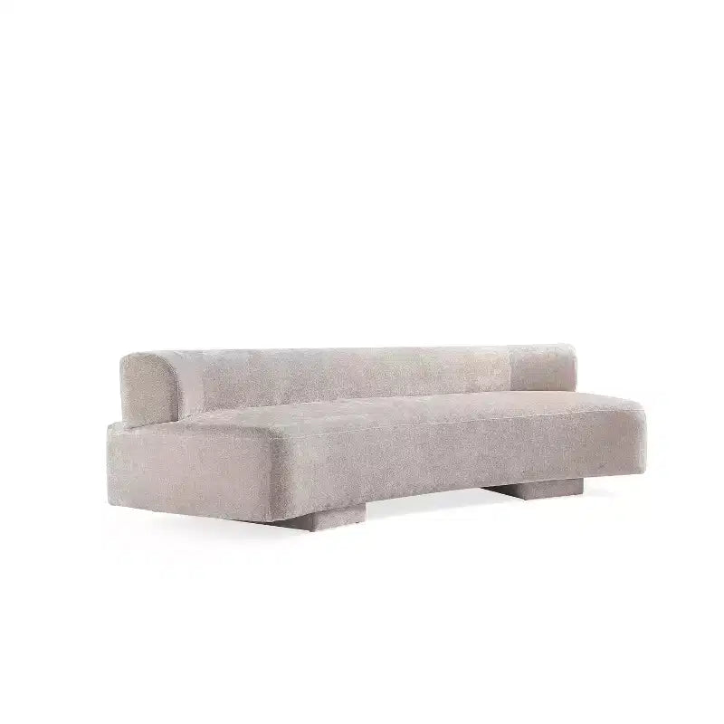 Manhattan Comfort Divano a 3 Posti (112") e 2 Poltrone Accent Chenille Verandah