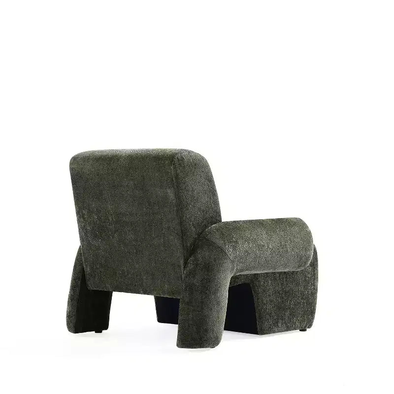 Manhattan Comfort Divano a 3 Posti (112") e 2 Poltrone Accent Chenille Verandah