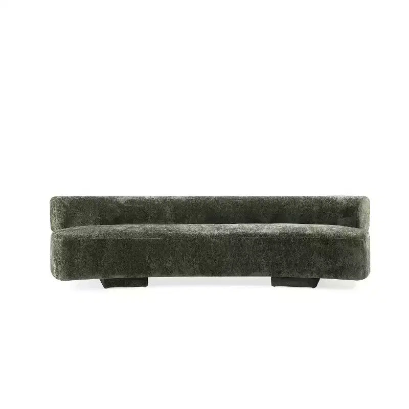 Manhattan Comfort Divano a 3 Posti (112") e 2 Poltrone Accent Chenille Verandah