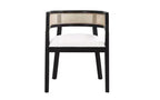 Set da pranzo Christopher Knight Home Avery 7 pezzi imbottito in canna e legno di gomma
