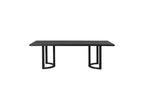Set da pranzo Christopher Knight Home Avery 7 pezzi imbottito in canna e legno di gomma