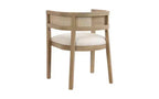 Set da pranzo Christopher Knight Home Avery 7 pezzi imbottito in canna e legno di gomma